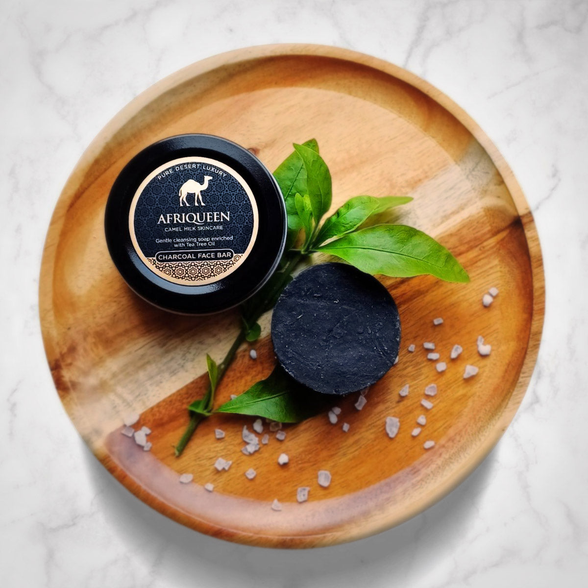 Afriqueen Charcoal Face Bar 50 g