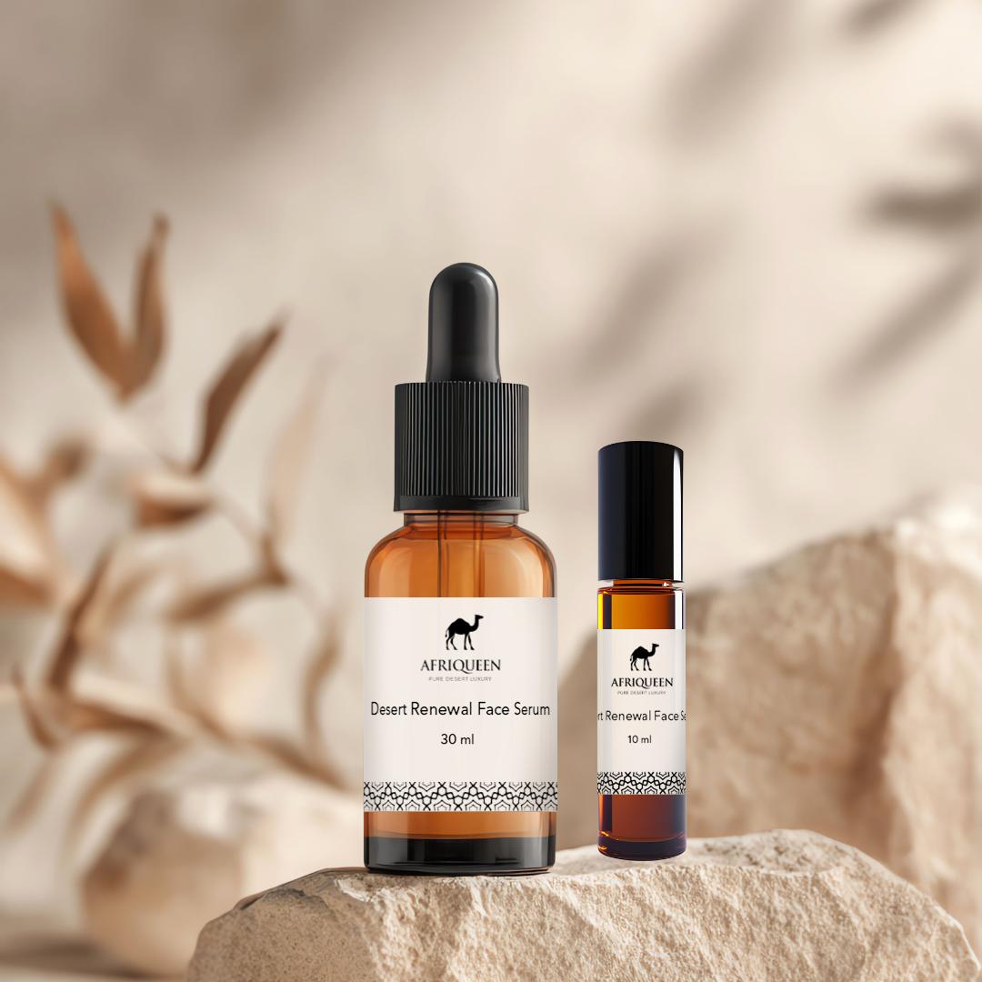 Afriqueen Desert Renewal Face Serum - Pure Desert Luxury for Mature Skin