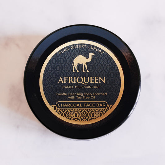 Afriqueen Charcoal Face Bar 50 g